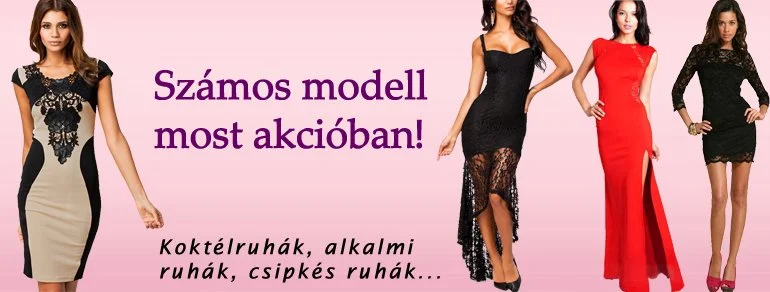 új női ruhák olcsón!